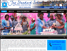 Tablet Screenshot of joystcollege.org